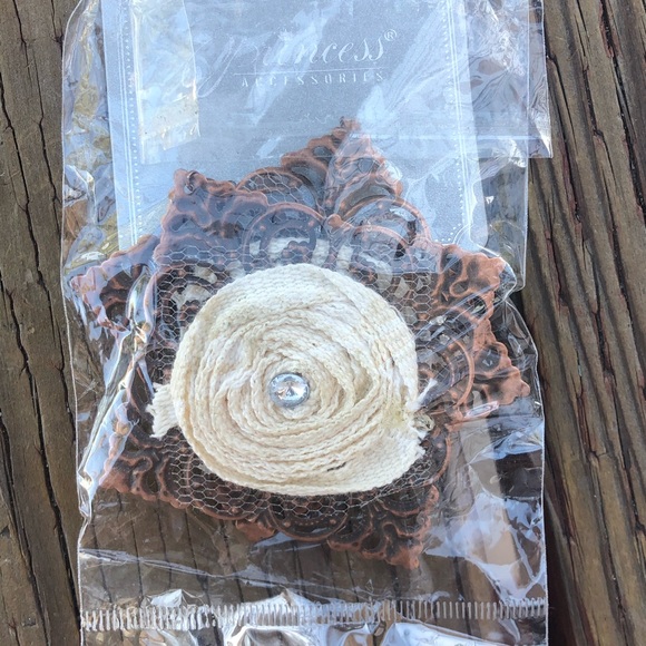 Princess Accessories Copper Diamond Vintage Brown - Picture 1 of 2
